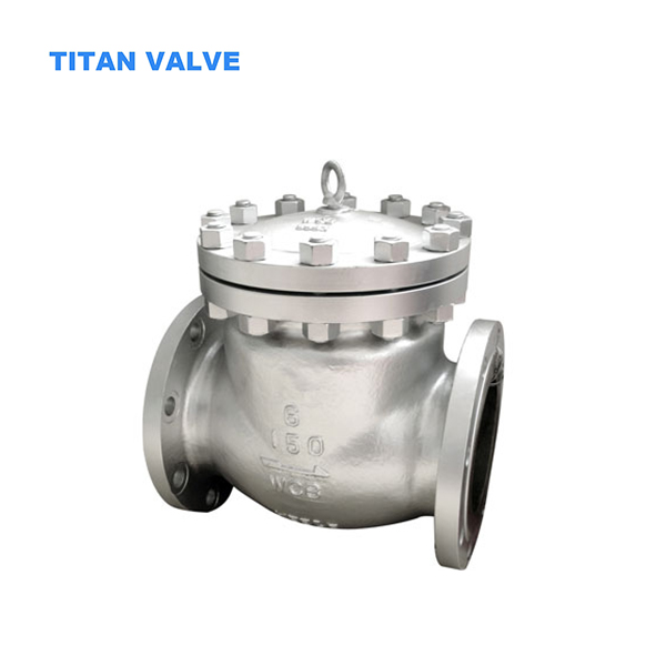 Swing Check Valve, ASTM A216 WCB, 4 Inch